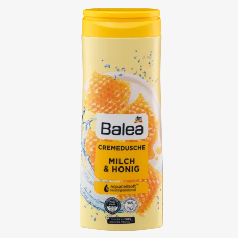 Balea - Crème de douche Lait et Miel - 300 ml