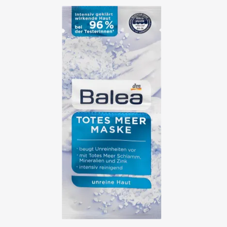 Balea - Masque Mer Morte, 16 ml, 2 doses