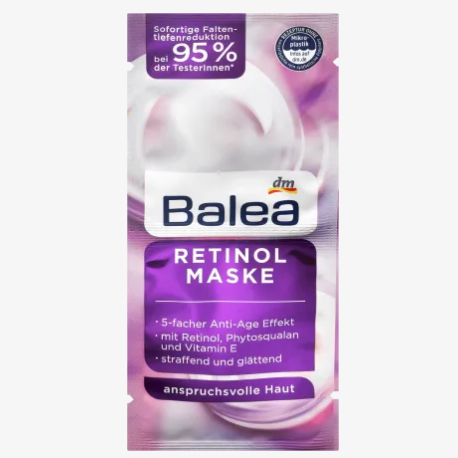 Balea - Masque au Rétinol, 16 ml - 2 Doses