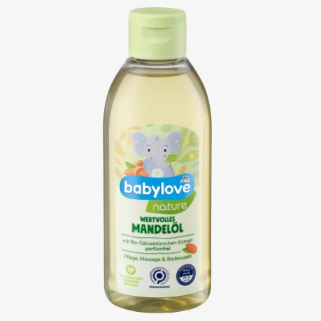 Babylove - Huile d'Amande Douce pour Bébé - 250 ml