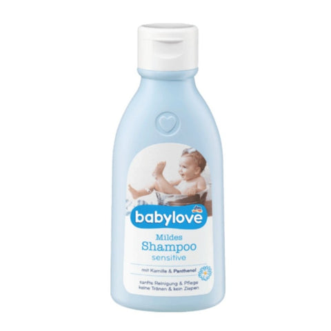 Babylove - Shampooing Bébé Doux pour Peaux Sensibles - 250 ml