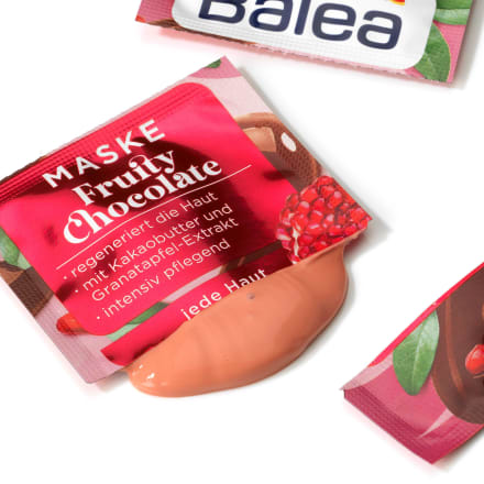 Balea - Masque Chocolat Fruité, 16 ml, 2 doses