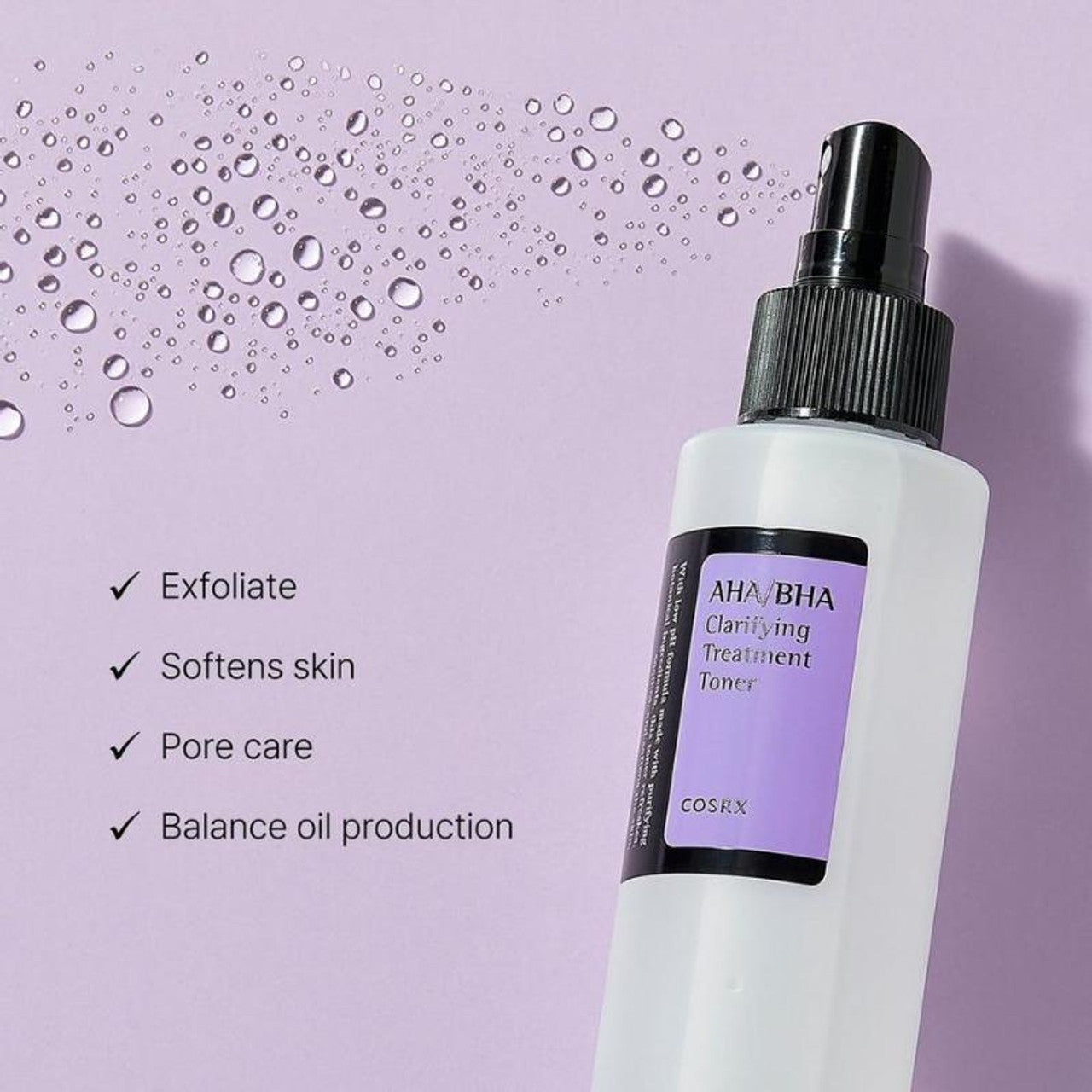 Cosrx | AHA/BHA CLARIFYING TREATMENT TONER - Lotion visage