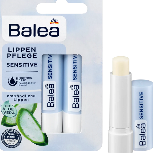 Balea - Baume à Lèvres Sensibles - Pack de 2