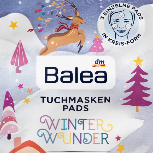 Balea - Coussinets de masque en tissu Winter Wonder