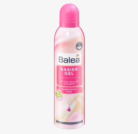 Balea - Gel Rasage - Huile d'avocat et Aloe Vera