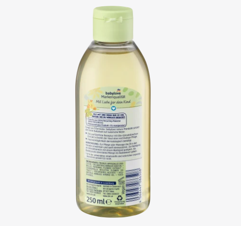 Babylove - Huile d'Amande Douce pour Bébé - 250 ml