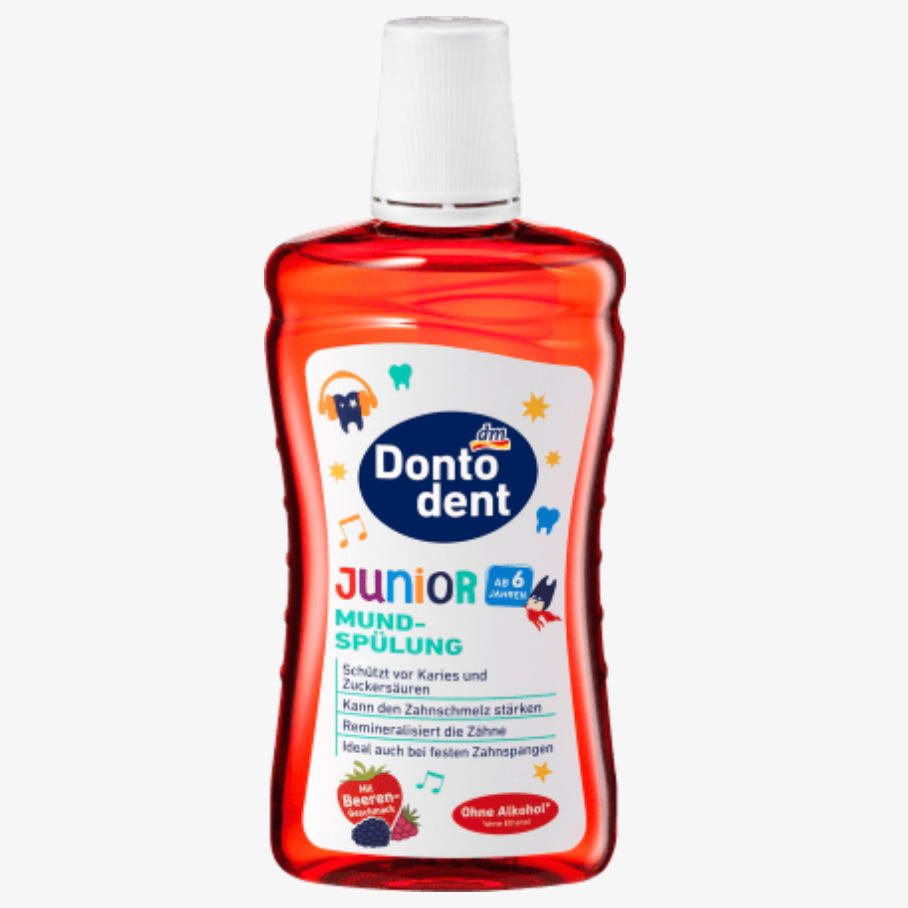 Dontodent- Bain de bouche junior, à partir de 6 ans, 500 ml